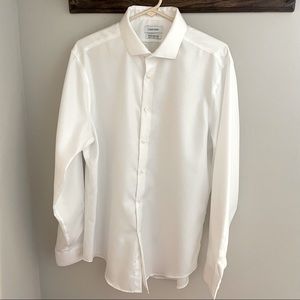 Calvin Klein white dress shirt
